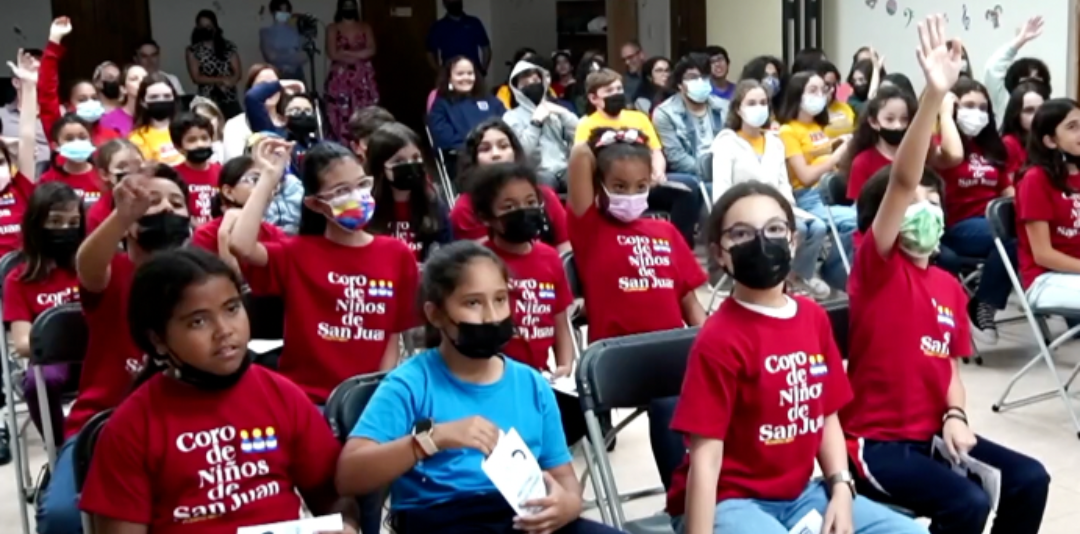 “Nuestras Voces” en el Coro de Niños de San Juan — 3